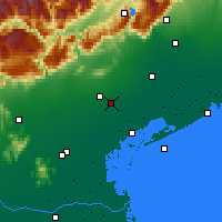 Nearby Forecast Locations - Trévise - Carte