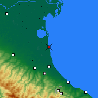 Nearby Forecast Locations - Ravenne - Carte