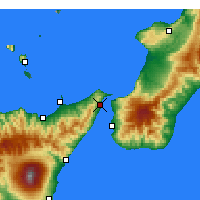 Nearby Forecast Locations - Messine - Carte
