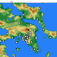 Nearby Forecast Locations - Tatoï - Carte