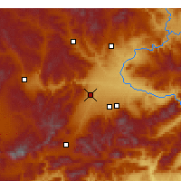 Nearby Forecast Locations - Malatya - Carte