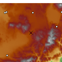 Nearby Forecast Locations - Niğde - Carte