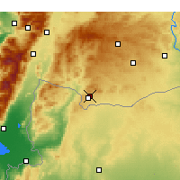 Nearby Forecast Locations - Kilis - Carte