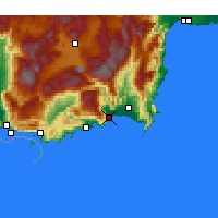 Nearby Forecast Locations - Finike - Carte