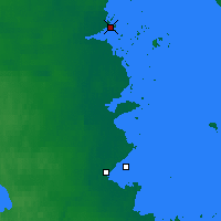 Nearby Forecast Locations - Kem' - Port - Carte