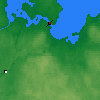 Nearby Forecast Locations - Voznesenye - Carte