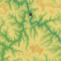 Nearby Forecast Locations - Ust'-Kamo - Carte