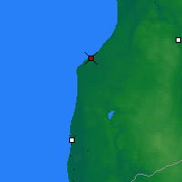 Nearby Forecast Locations - Pāvilosta - Carte