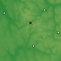 Nearby Forecast Locations - Pachelma - Carte