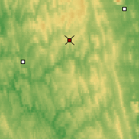 Nearby Forecast Locations - Biser - Carte