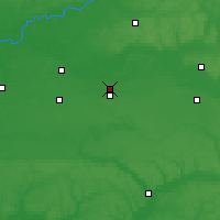 Nearby Forecast Locations - Konotop - Carte