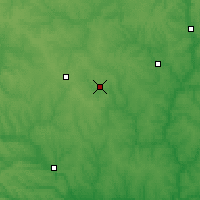 Nearby Forecast Locations - Ouman - Carte