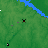 Nearby Forecast Locations - Komissarovka - Carte