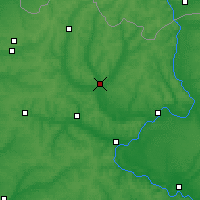 Nearby Forecast Locations - Kharkiv - Carte