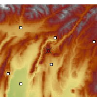 Nearby Forecast Locations - Sanglok - Carte