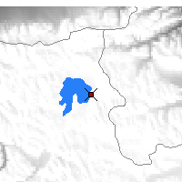 Nearby Forecast Locations - Lac Kara-Kul - Carte