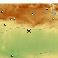 Nearby Forecast Locations - Qamichli - Carte