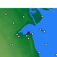 Nearby Forecast Locations - Koweït - Carte