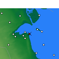 Nearby Forecast Locations - Salmiya - Carte