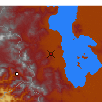 Nearby Forecast Locations - Ourmia - Carte