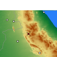 Nearby Forecast Locations - Qumaira - Carte