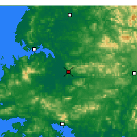 Nearby Forecast Locations - Sariwŏn - Carte