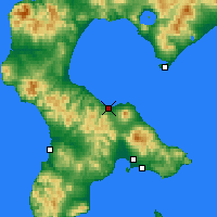 Nearby Forecast Locations - Mori - Carte