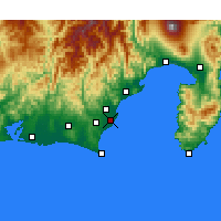 Nearby Forecast Locations - Yaizu - Carte