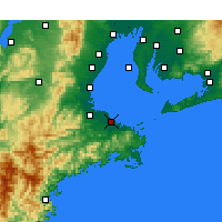 Nearby Forecast Locations - Ise - Carte