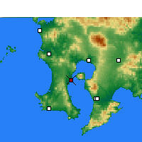 Nearby Forecast Locations - Kagoshima - Carte