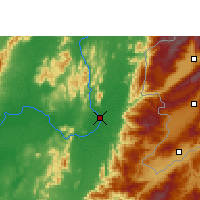 Nearby Forecast Locations - Bhamo - Carte