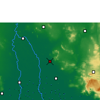 Nearby Forecast Locations - Lopburi - Carte