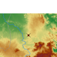 Nearby Forecast Locations - Buôn Ma Thuột - Carte