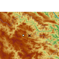 Nearby Forecast Locations - Viengsay - Carte