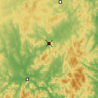 Nearby Forecast Locations - Wuying - Carte