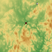 Nearby Forecast Locations - Yichun - Carte