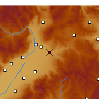 Nearby Forecast Locations - Yuci - Carte