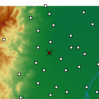 Nearby Forecast Locations - Nanhe - Carte