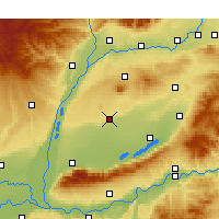 Nearby Forecast Locations - Linyi/SHX - Carte