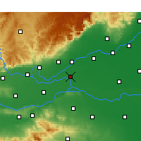Nearby Forecast Locations - Wudou - Carte