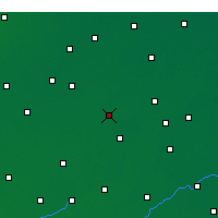 Nearby Forecast Locations - Gucheng - Carte