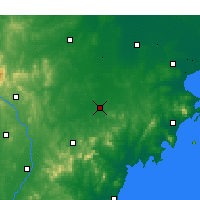 Nearby Forecast Locations - Zhucheng - Carte