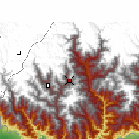 Nearby Forecast Locations - Thimphou - Carte