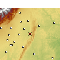 Nearby Forecast Locations - Jintang - Carte