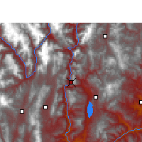 Nearby Forecast Locations - Lijiang - Carte