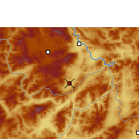 Nearby Forecast Locations - Damenglong - Carte