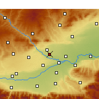 Nearby Forecast Locations - Jingyang - Carte