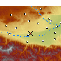 Nearby Forecast Locations - Xingping - Carte