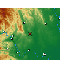 Nearby Forecast Locations - Dangyang - Carte