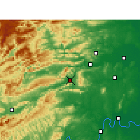 Nearby Forecast Locations - Cili - Carte